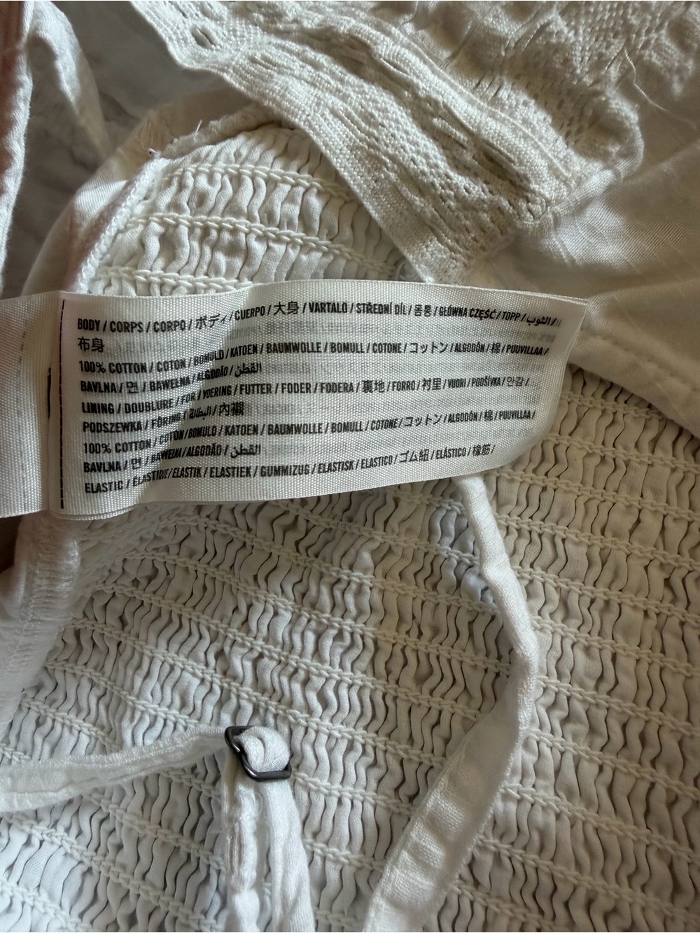 Abercrombie & Fitch White Lace-Trim Tank - Picture 5 of 5